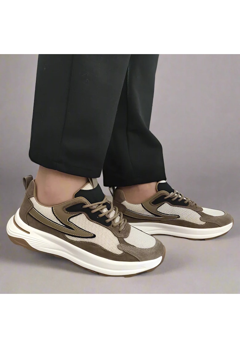 Pantofi Sport Barbati 82277 Bej - Bej - Bej
