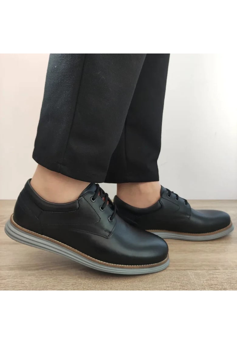 Pantofi Casual Barbati Ota-45 01-N Negri - Negru - Negru