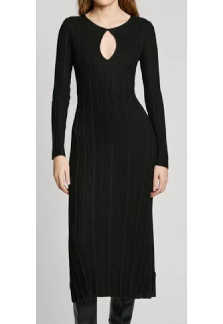 Pepe Jeans Rochie bodycon din amestec de matase