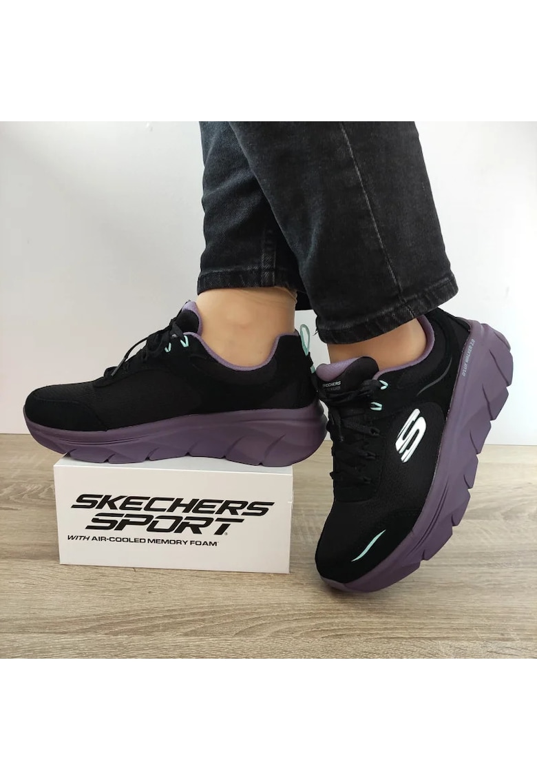 Pantofi Sport Dama 150108 Bkmt - Negru - Negru