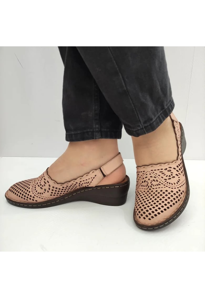 Sandale Casual Dama 2019-1 Roz Nude - Roz - Roz