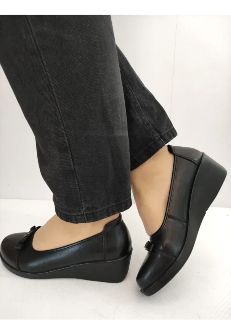 Pantofi Casual Dama 60018A 01-N Negri - Negru -