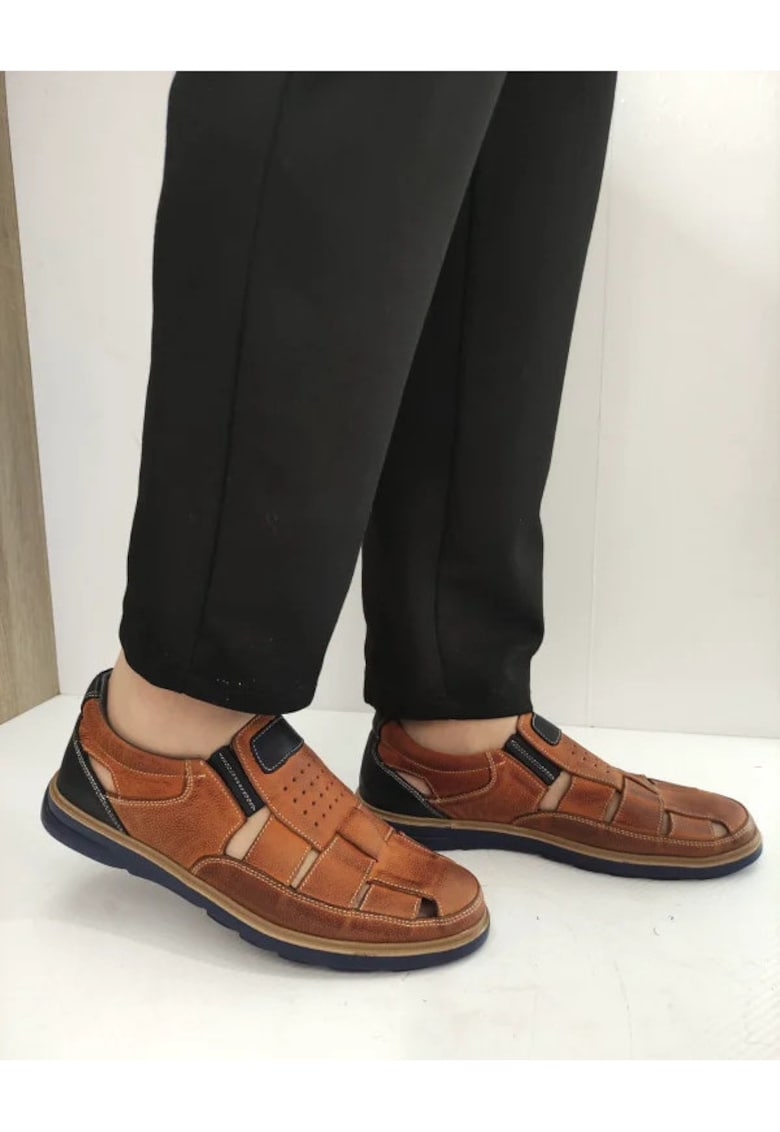 Pantofi Perforati Barbati 777 Maro - Maro -