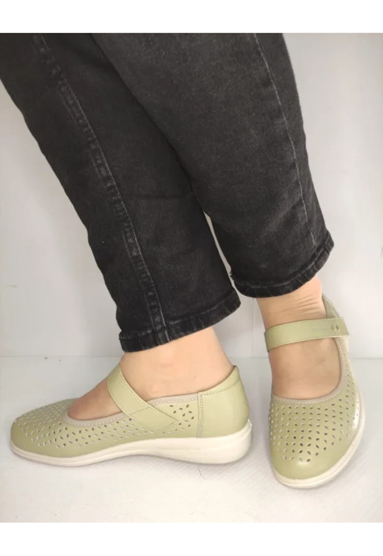 Pantofi Perforati Dama 60020C B1-N Olive - Verde - Verde