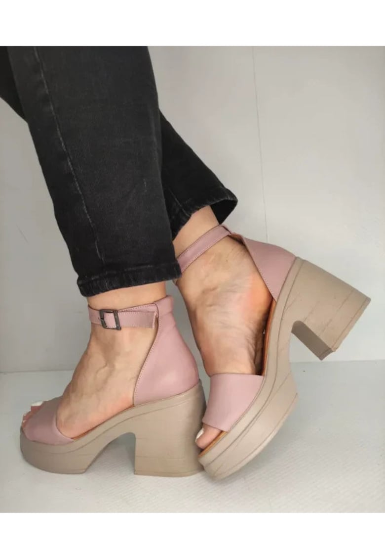 Sandale Casual Dama 018 10905 Roz - Roz