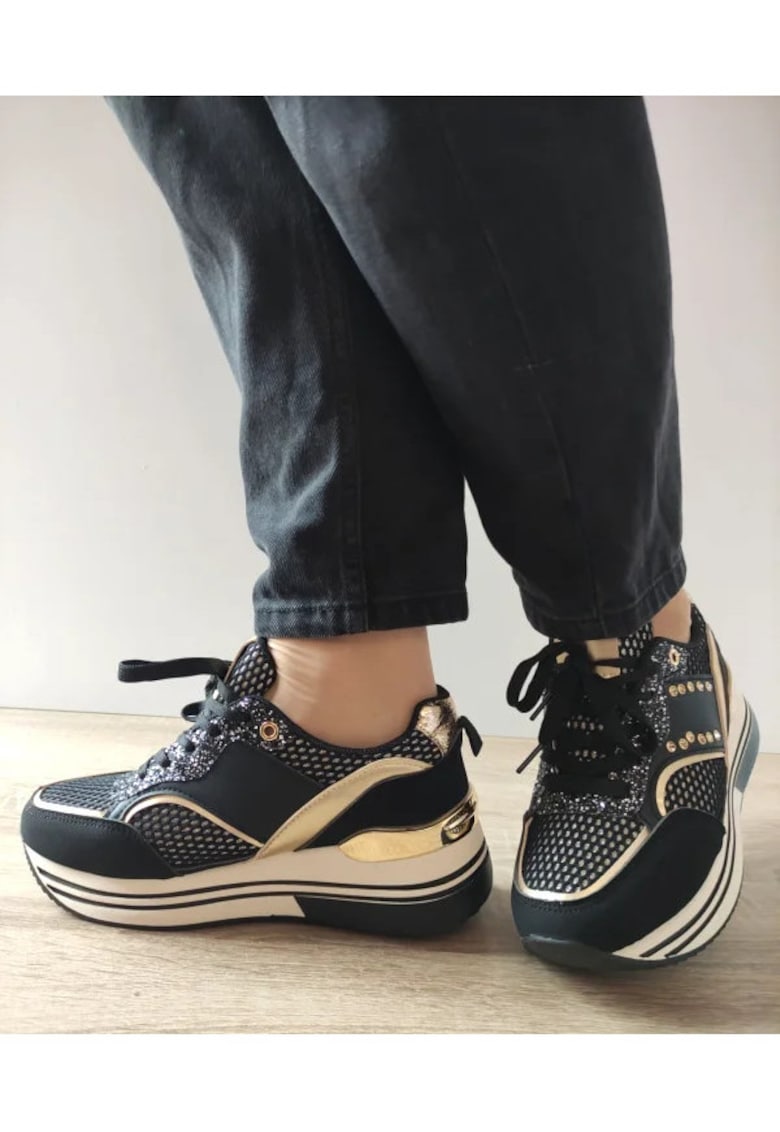 Pantofi Casual Dama Wsc250125-1 - Negru -