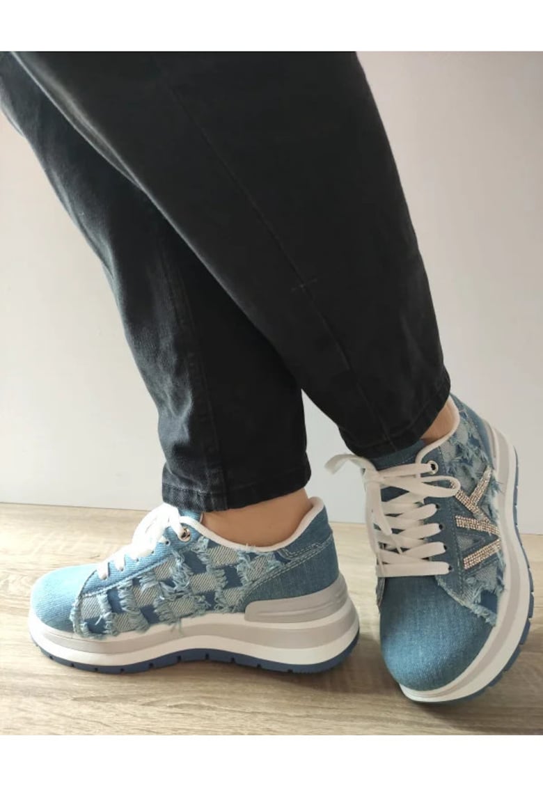 Pantofi Casual Dama Wsc250517-21 Jeans - Albastru -