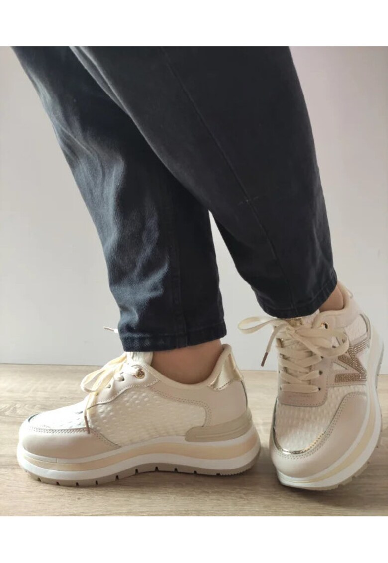 Pantofi Casual Dama Wsc250519-7 Bej - Bej - Bej