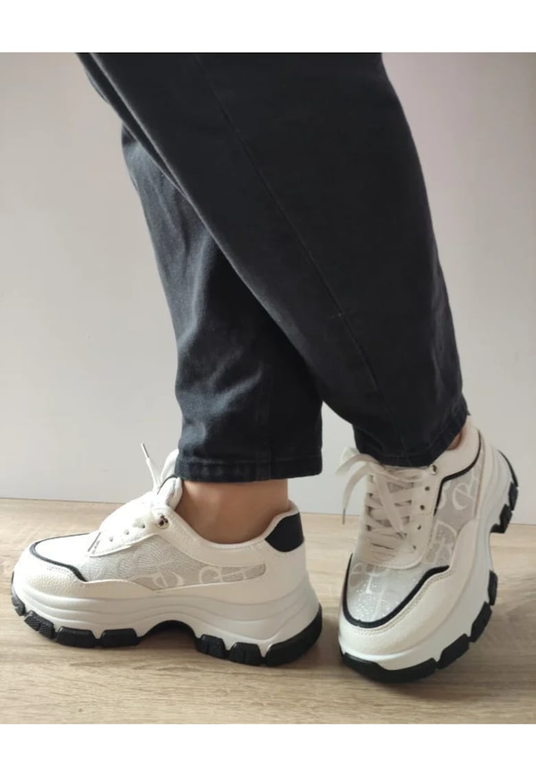 Pantofi Casual Dama Wsc250722-2 Albi - Alb -