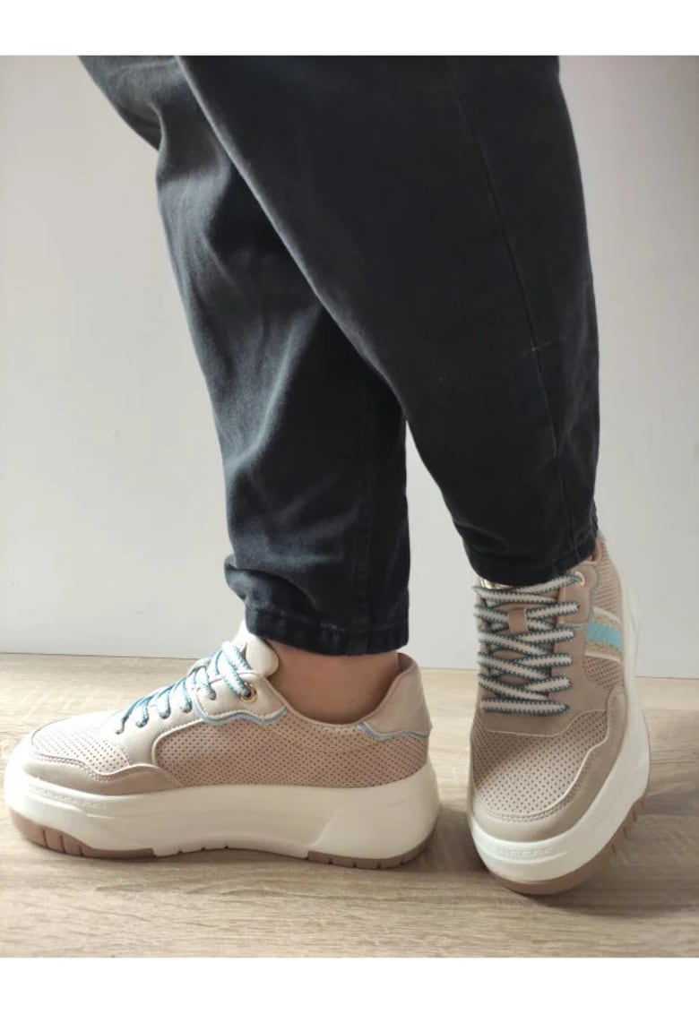 Pantofi Casual Dama 250536-8 Bej - Bej