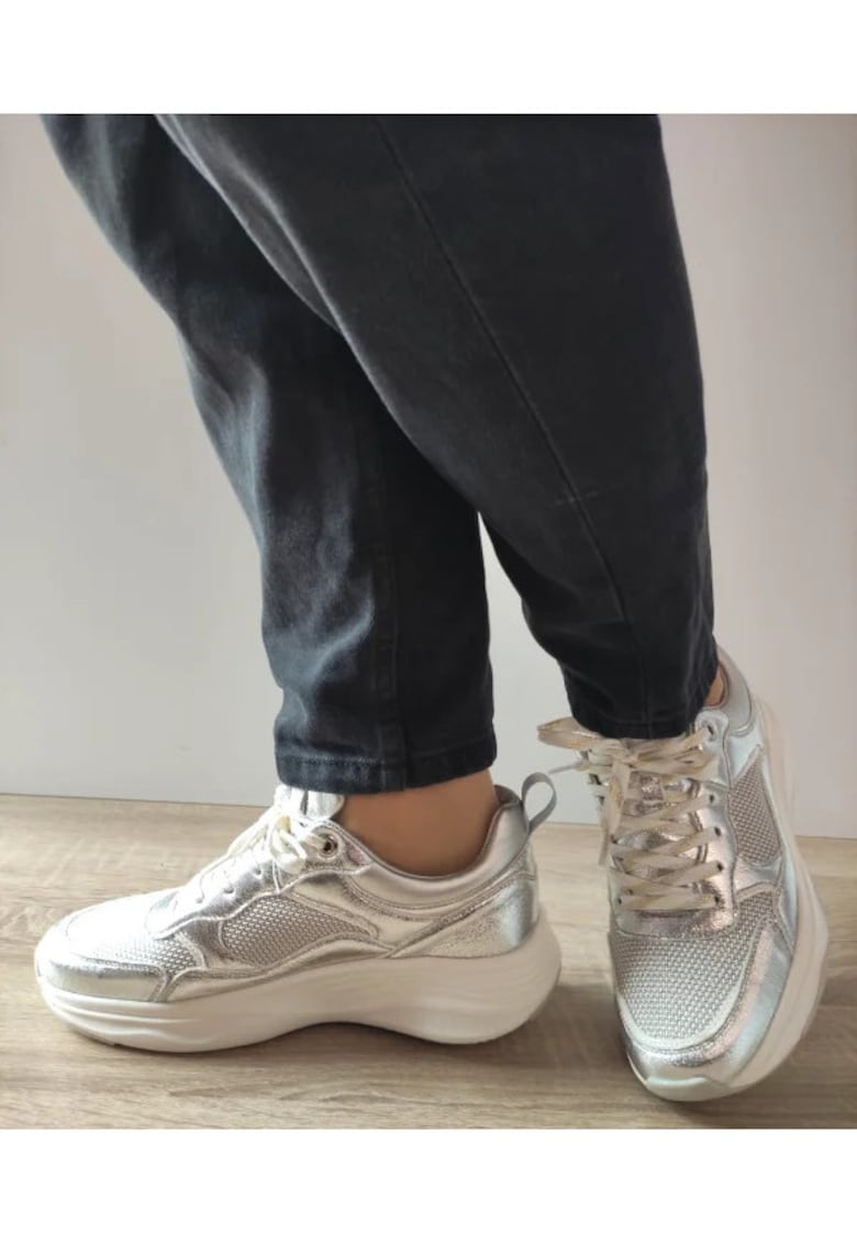 Pantofi Casual Dama Wsc250532-11 Argintii - Argintiu -