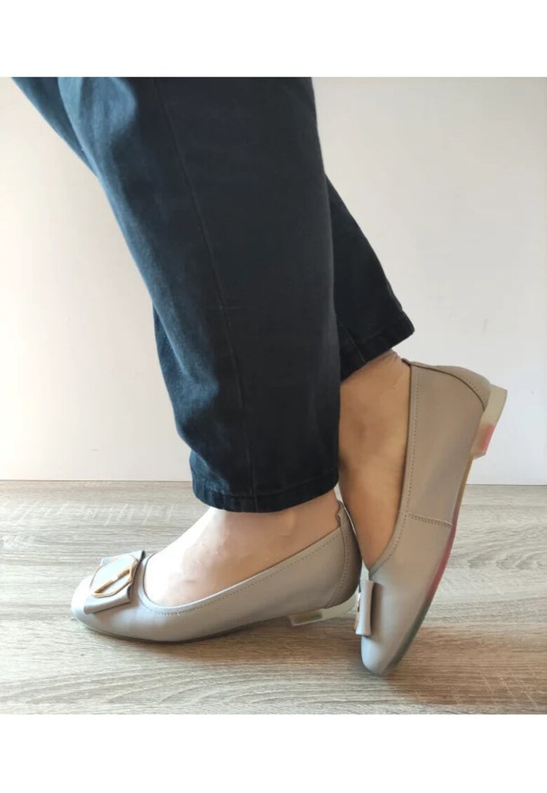Pantofi Casual Dama 460011C 14-N Gri - Gri - Gri