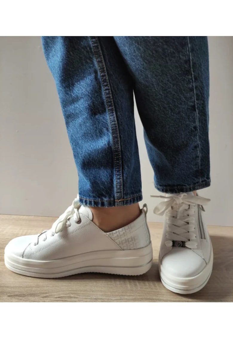 Pantofi Sport Dama D1C08-80 Albi - Alb - Alb