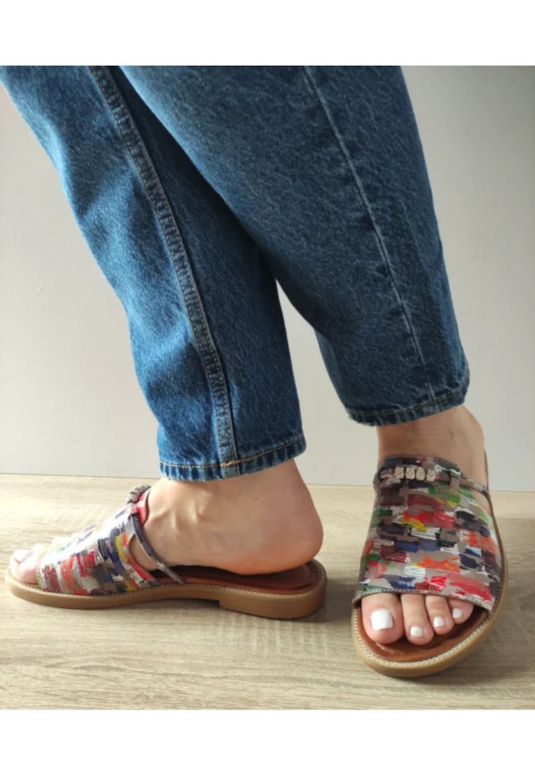 Saboti Casual Dama 10993 Multicolor - Gri -