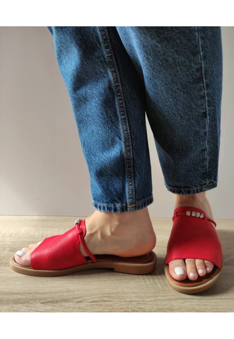 Saboti Casual Dama 11007 Rosii - Rosu - Rosu