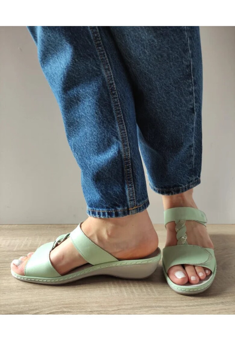 Saboti Casual Dama 0969T Paris B1-N Verzi - Verde - Verde