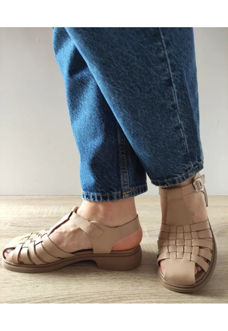 Sandale Casual Dama 5250 Bej - Bej -