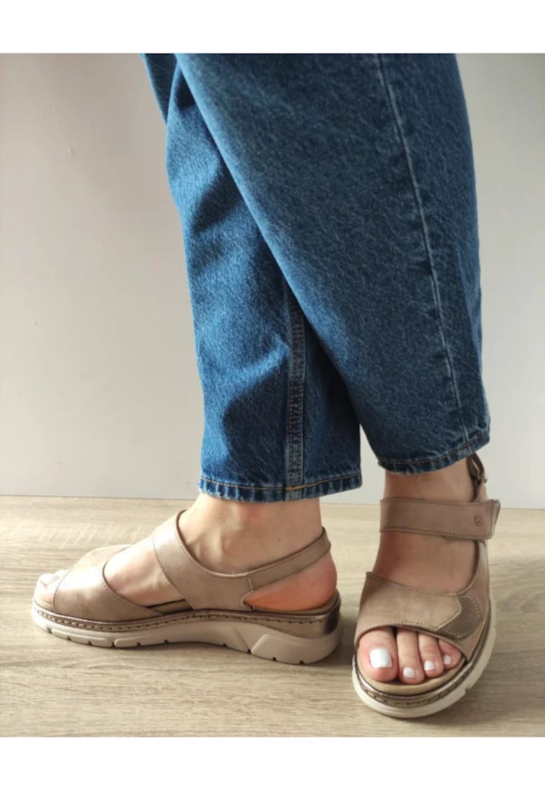 Sandale Casual Dama 12501Vt Mostar 03-N Bej - Bej - Bej
