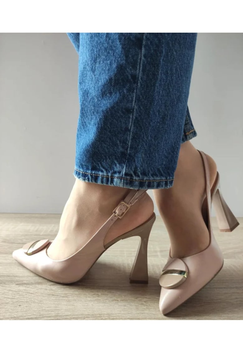 Sandale Elegante Dama 11676-497-835 Roz Nude - Roz - Roz - Epica - imagine 1