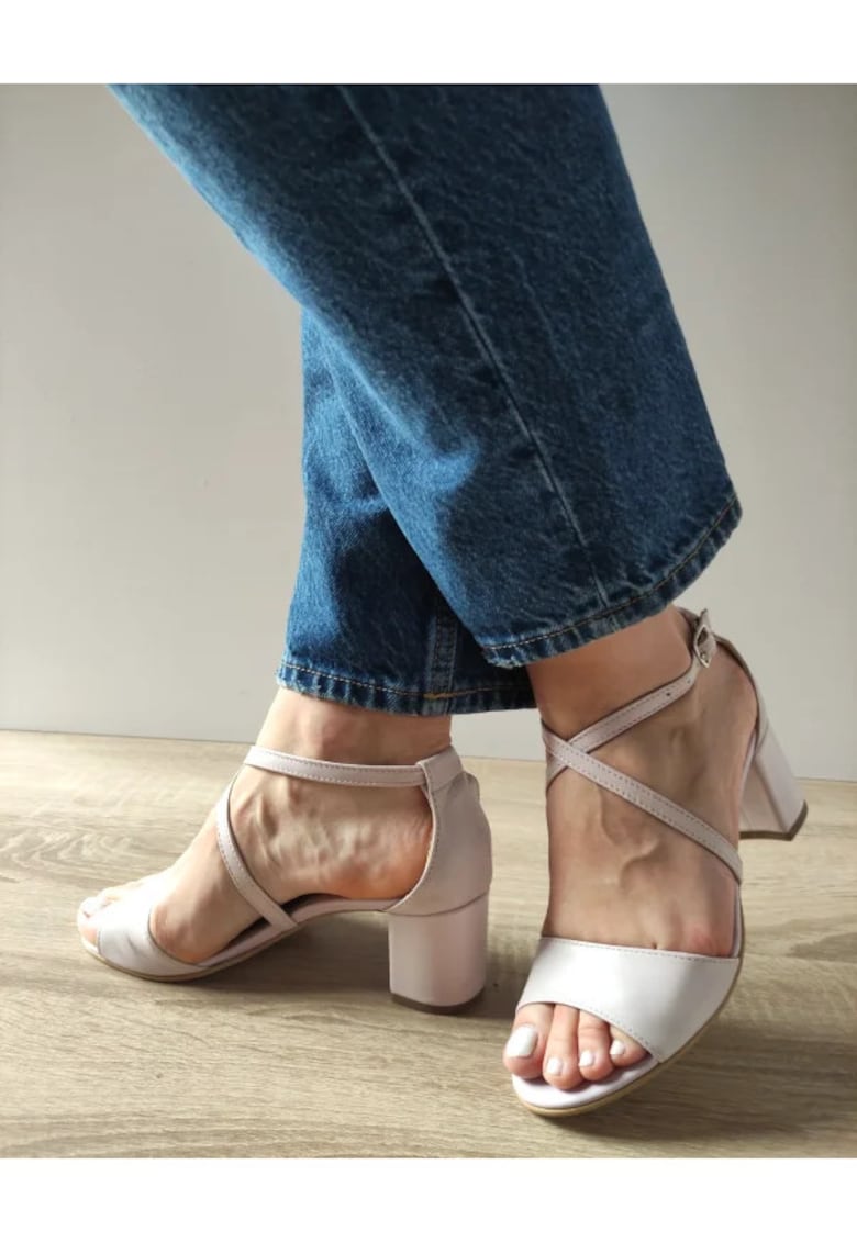 Sandale Elegante Dama 022 Roz - Roz -