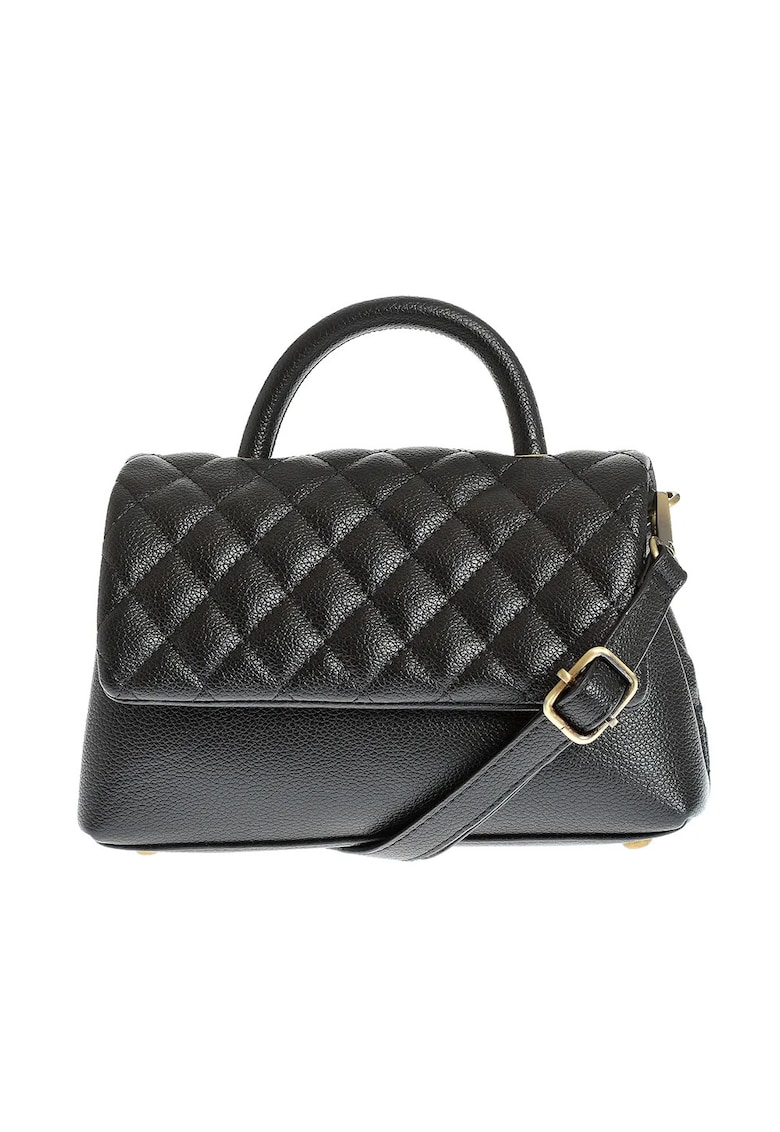 Geanta neagra de umar cu aspect matlasat -  Paris