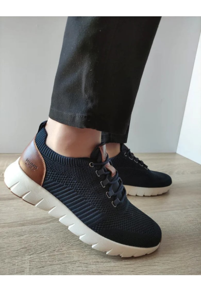 Pantofi Casual Barbati Y238 Bleumarin - Bleumarin -