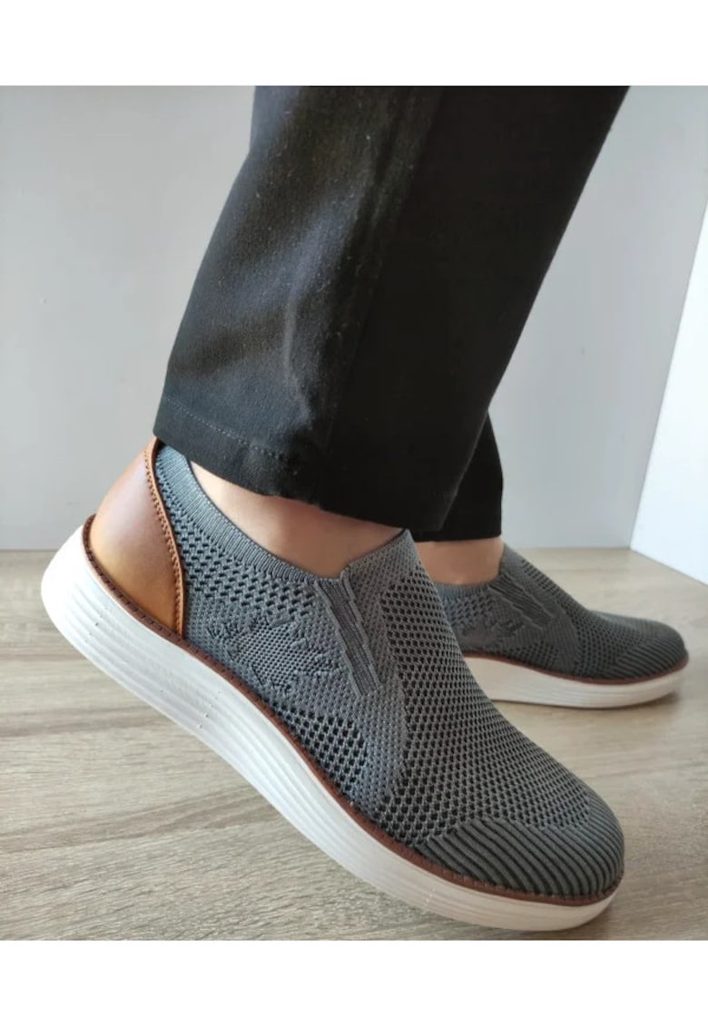 GiAnni Pantofi Casual Barbati Y190 Gri - Gri - Gri