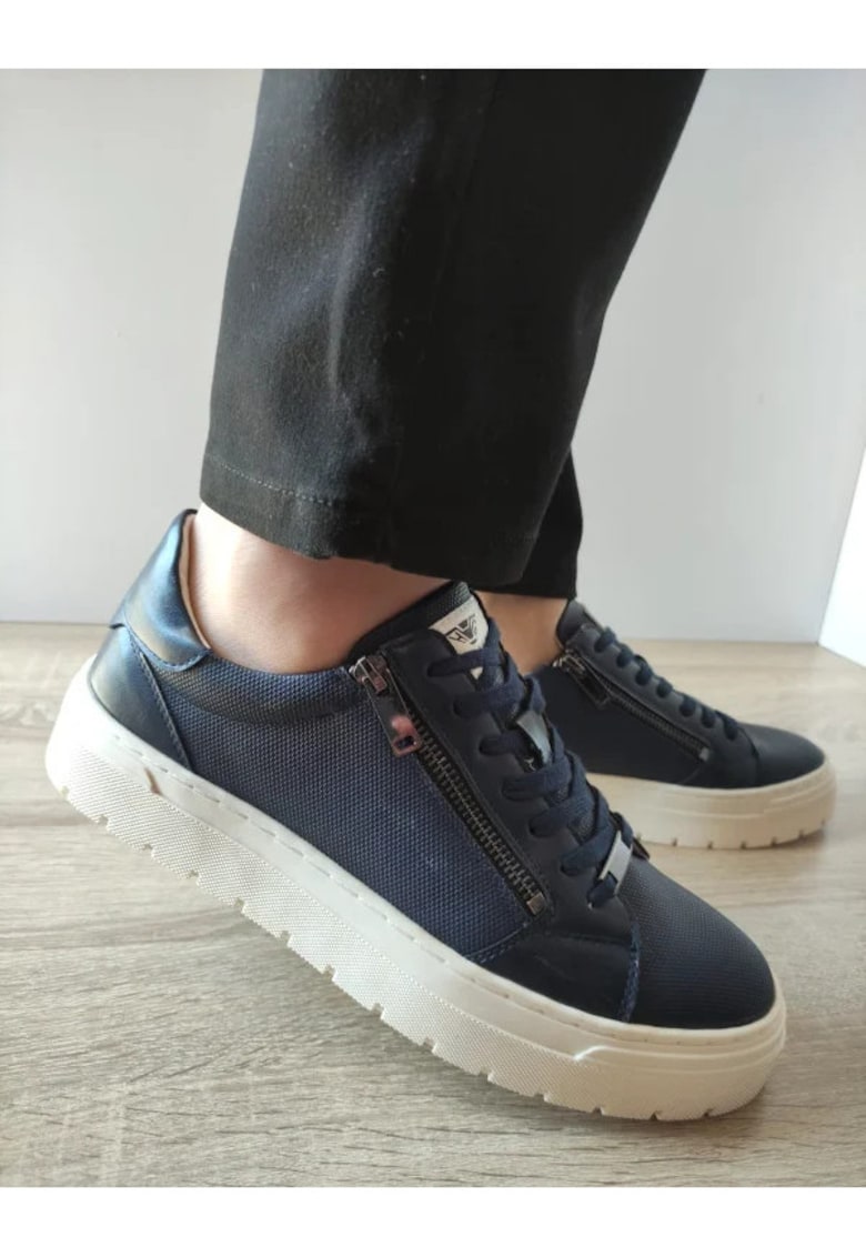 Pantofi Casual Barbati Y195 Bleumarin - Bleumarin -