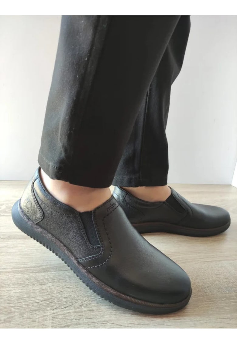 Rieker Pantofi Casual Barbati 10450-00 Negri - Negru - Negru