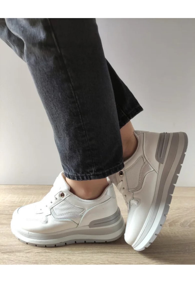 Pantofi Casual Dama Wsc250521-2 Albi - Alb -