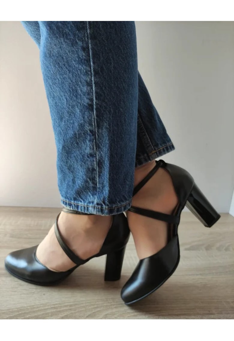 Pantofi Eleganti Dama 27336 Negri - Negru -