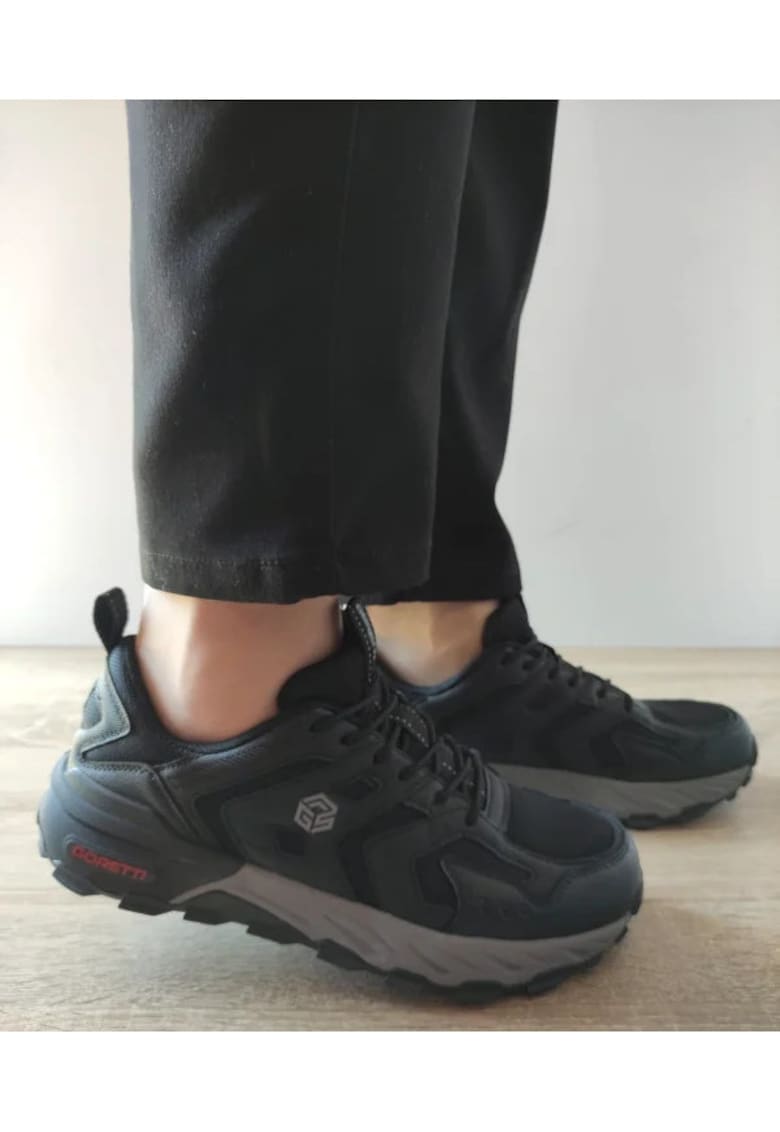 Pantofi Sport Barbati B100-Cl27688 Negri - Negru -