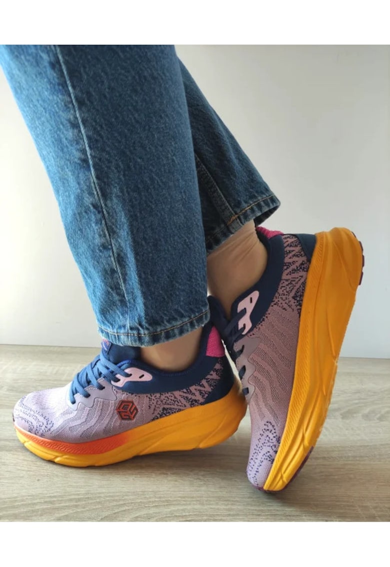 Pantofi Sport Dama 27209 Mov + Bleumarin - Mov -