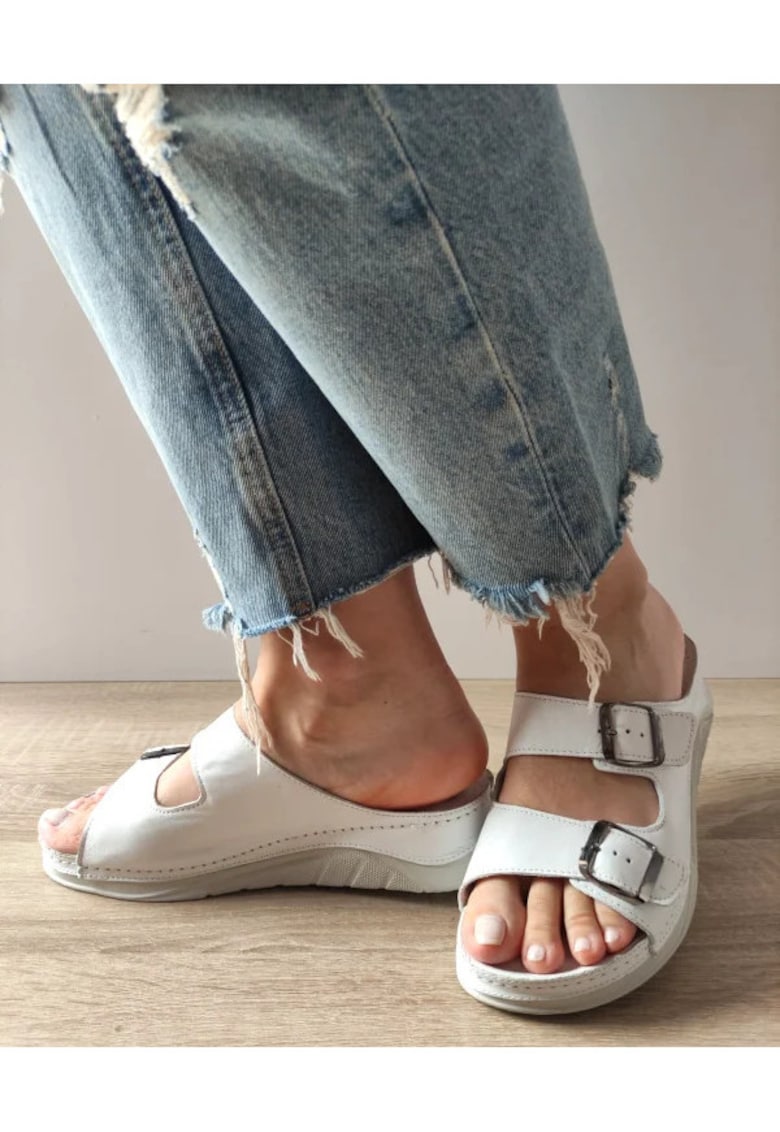 Saboti Casual Dama 05-6099 Albi - Alb -