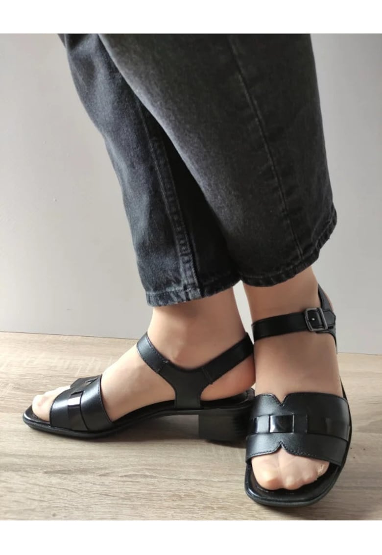 Sandale Casual Dama 62685-00 Negre - Negru - Negru