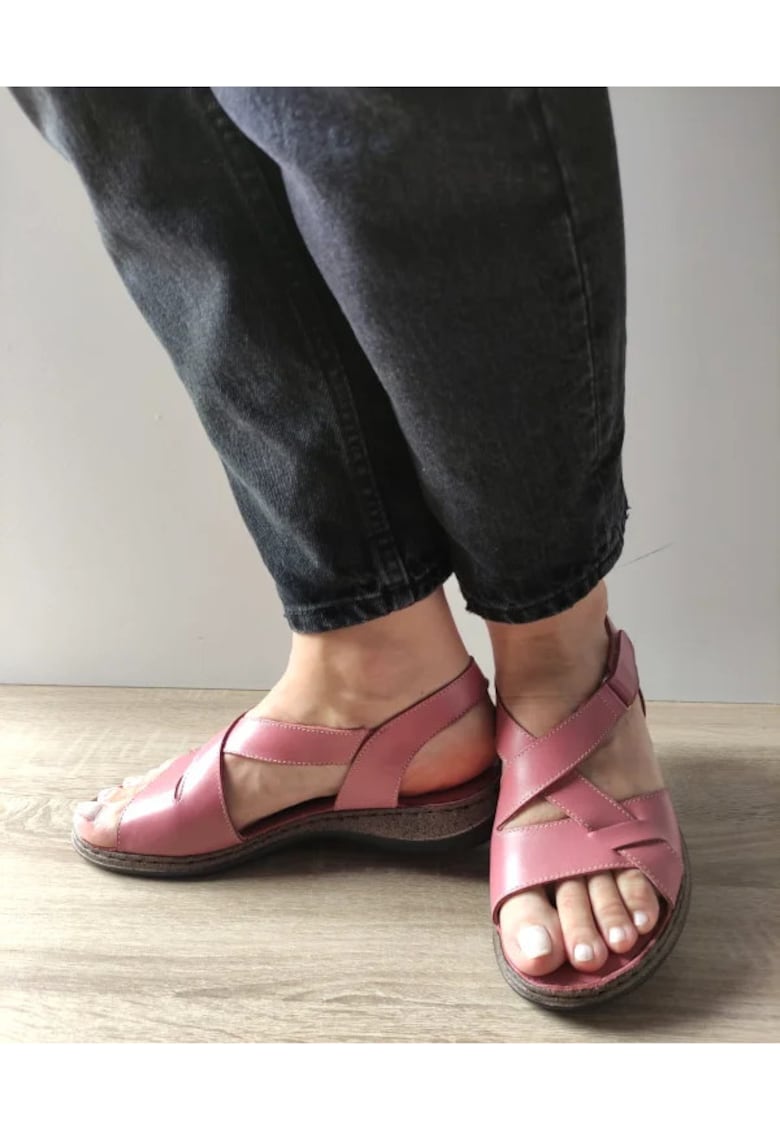 Sandale Casual Dama 4773 4 Roz - Roz