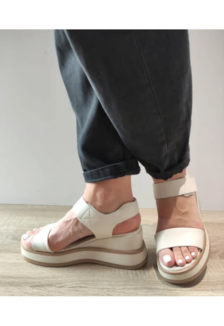 Sandale Casual Dama 40005B 52-N Bej - Bej -