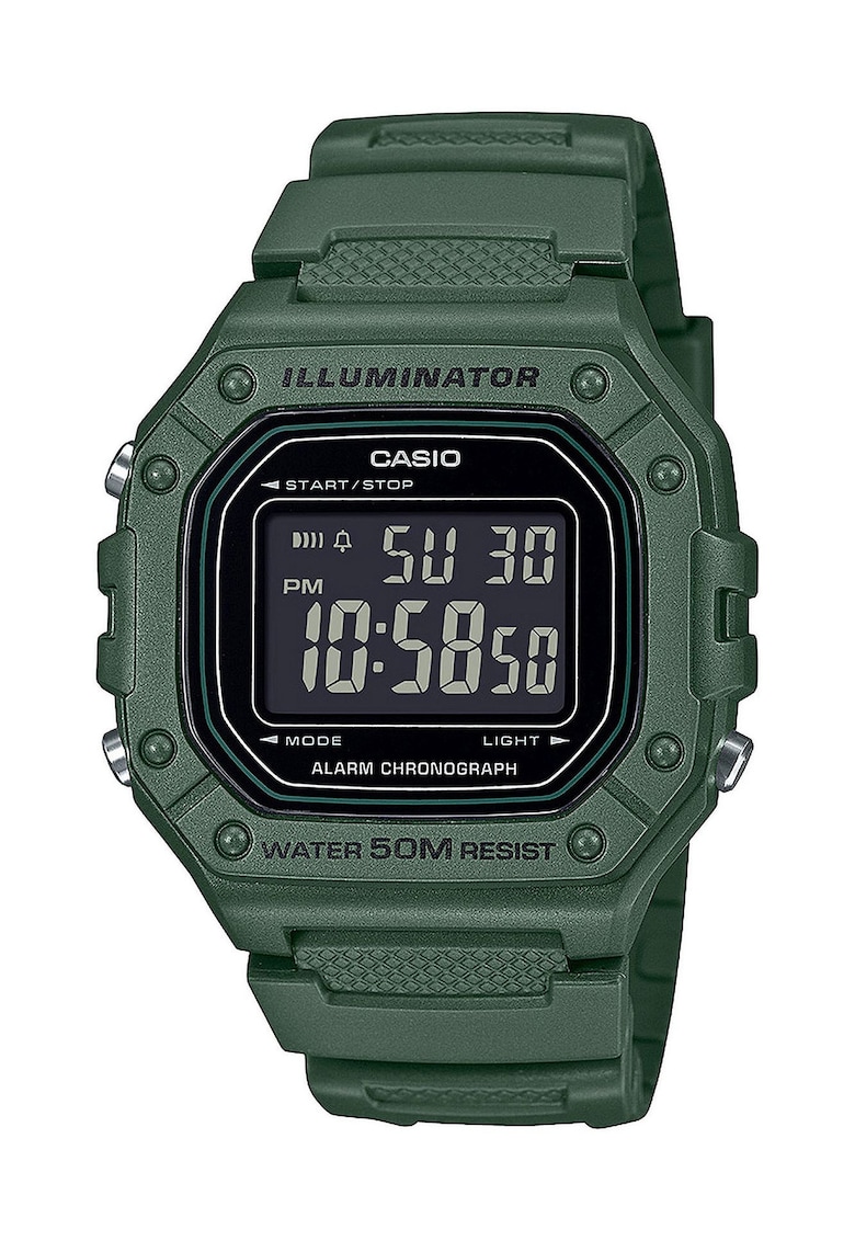 Ceas barbati Timeless Collection - mecanism quartz - verde - 43x50m - curea din cauciuc Ceas barbati Timeless Collection - mecanism quartz - verde - 43x50m - curea din cauciuc