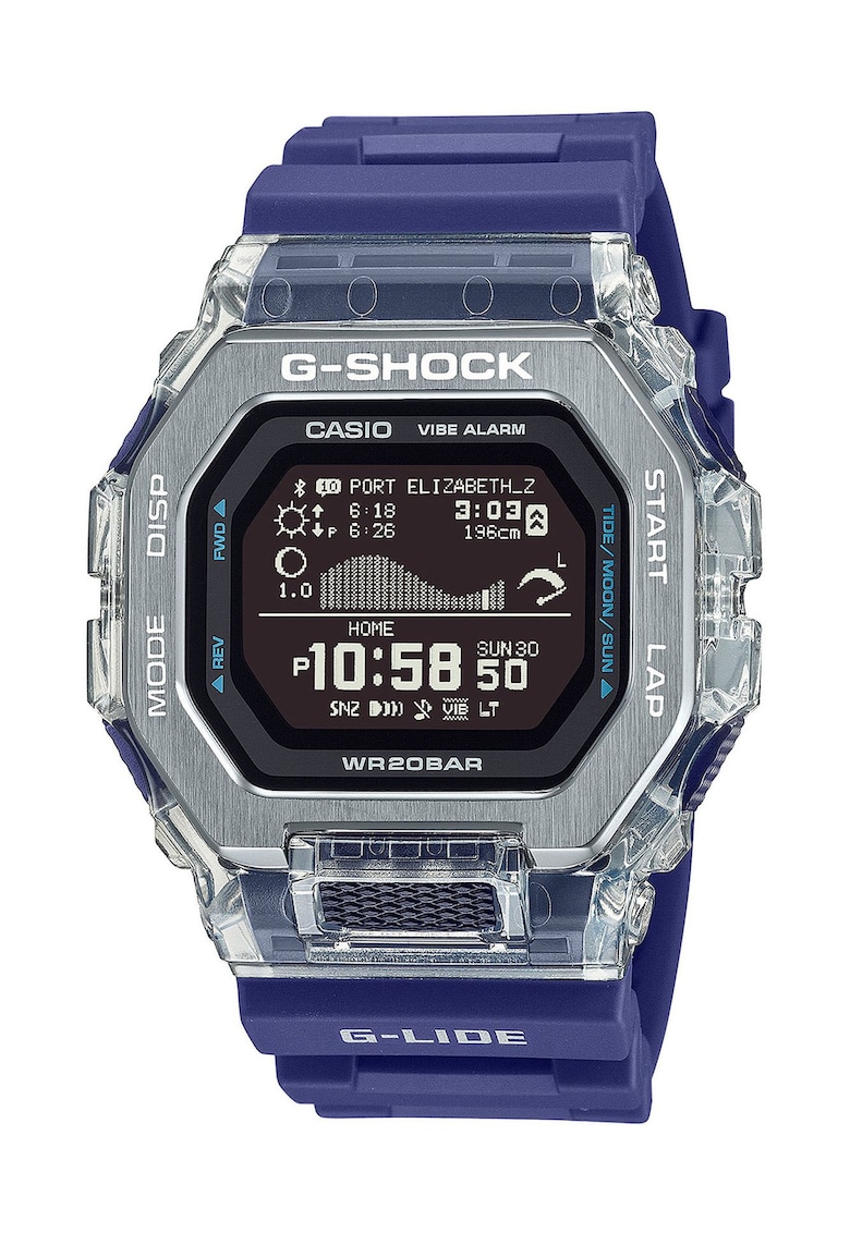 Ceas G-SHOCK GBX-100S-2ER - quartz - violet - 46mm - rezistent la apa 200m