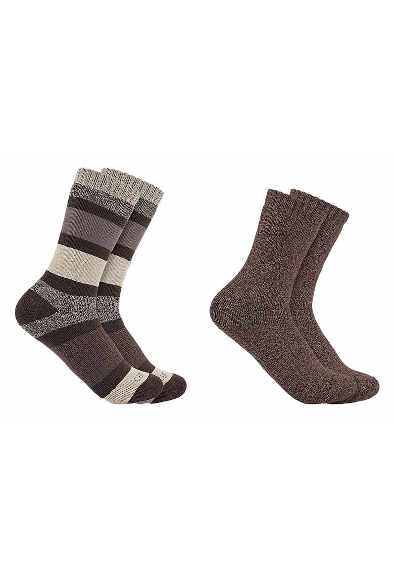 Sosete dama Heavy Crew set 2 perechi - multicolor