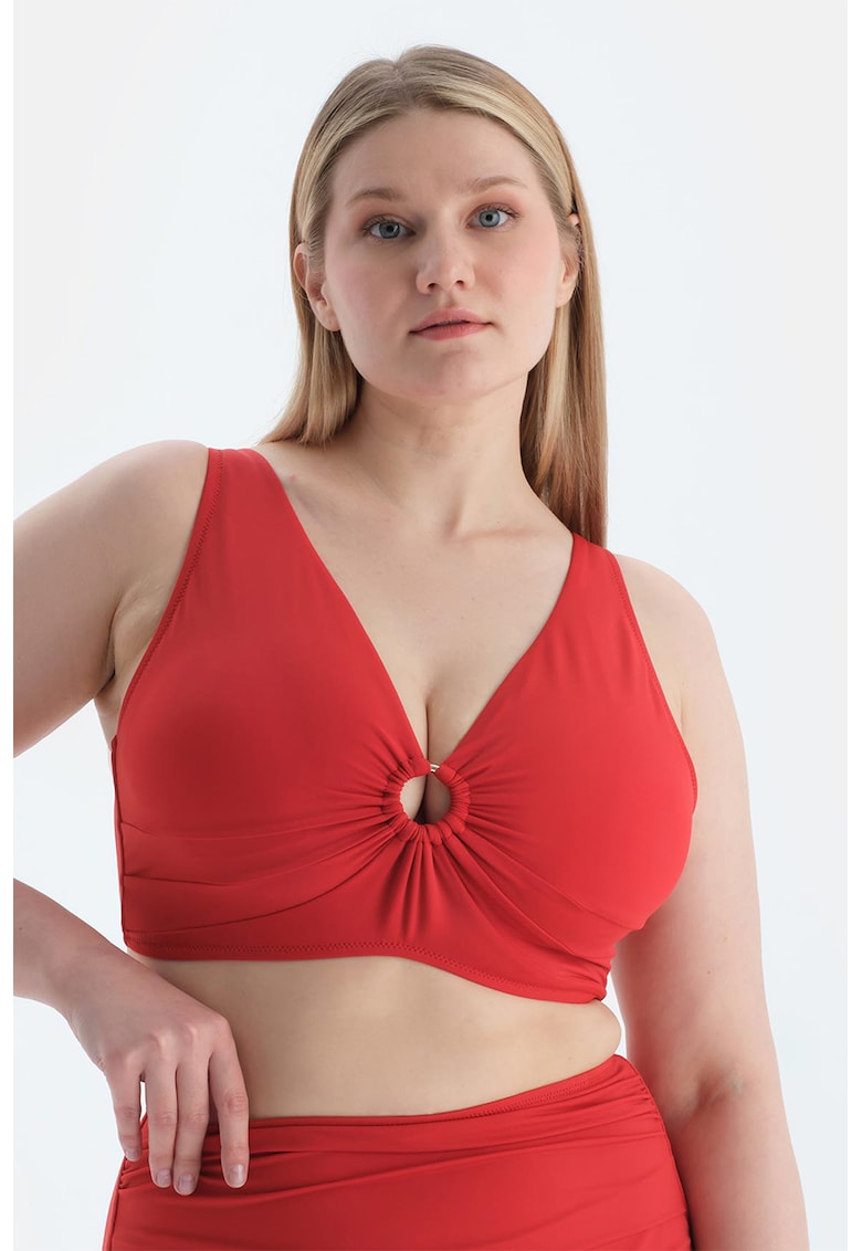 Sutien de baie cu detaliu cu inel