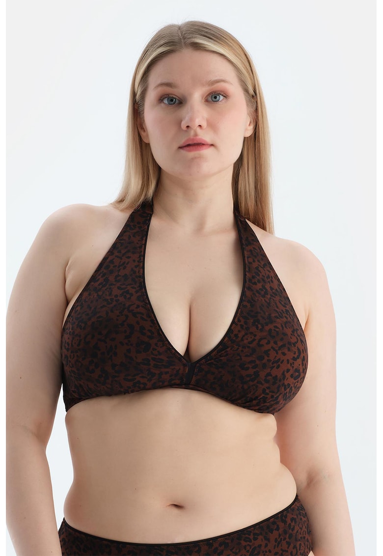 Sutien de baie cu model animal print