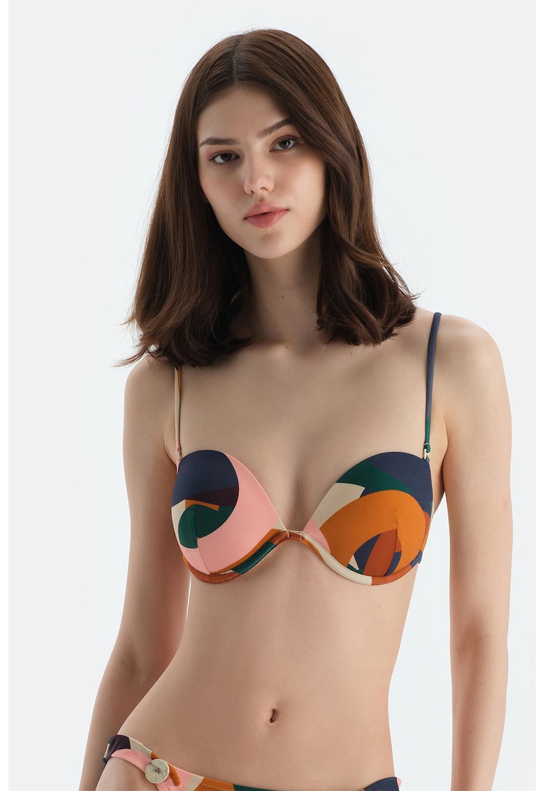 Sutien de baie balconette cu model