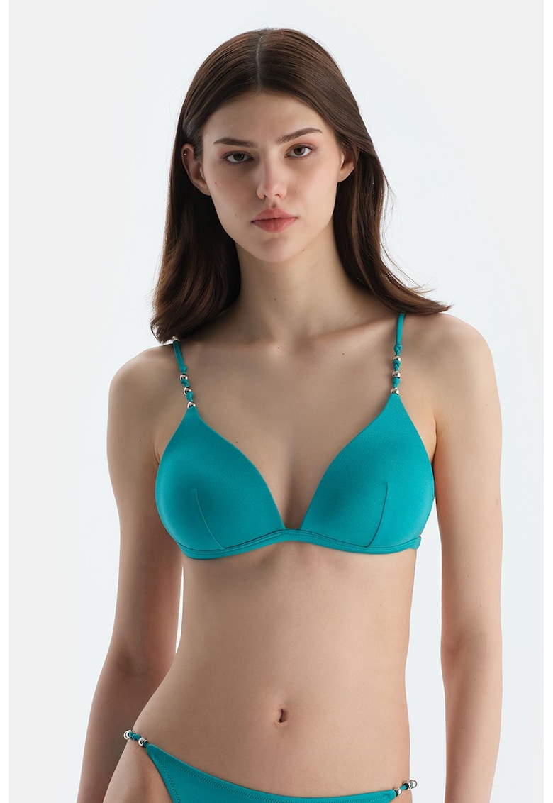 Sutien triunghiular cu burete si bretele ajustabile