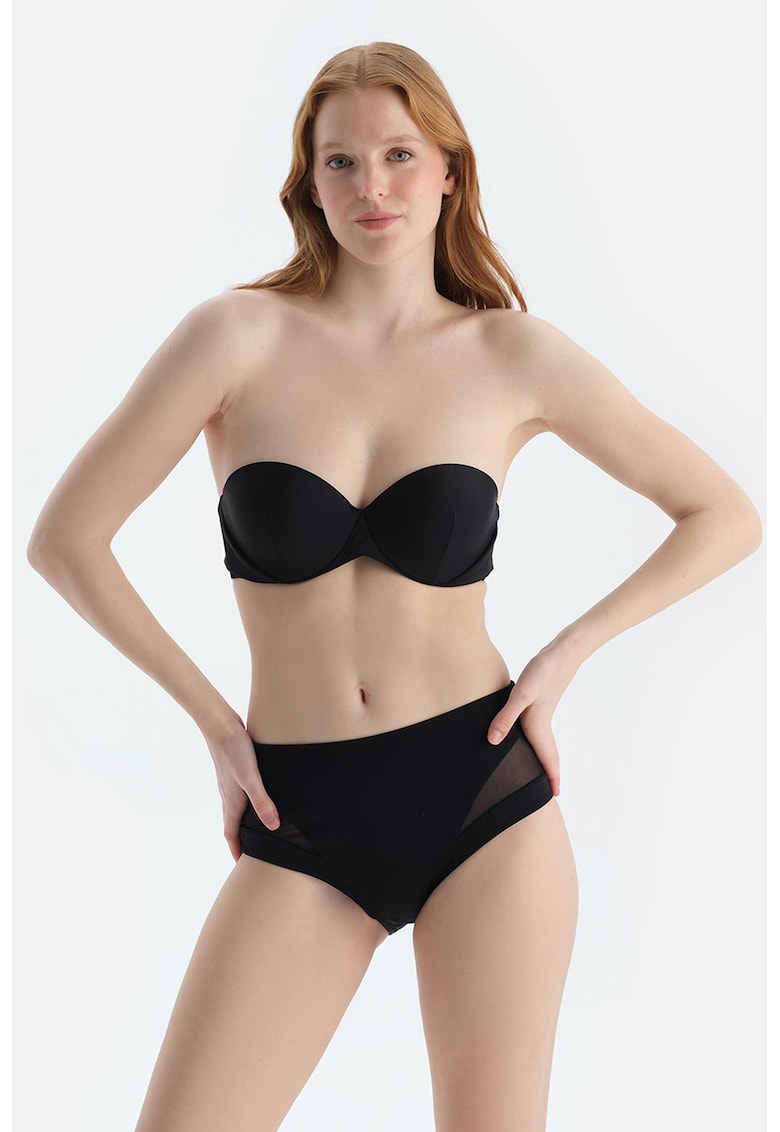 Slip cu garnituri semitransparente