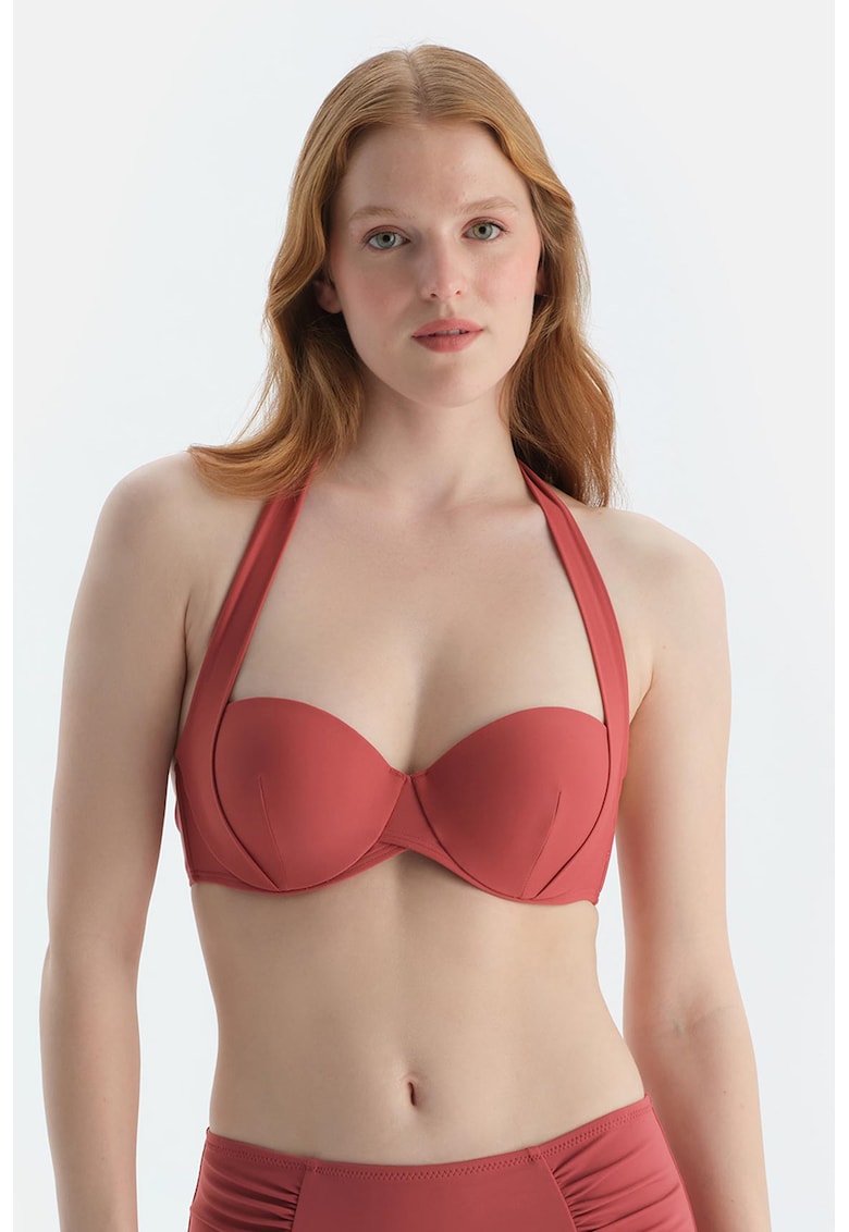 Sutien uni cu bretele detasabile