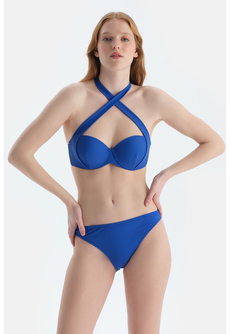 Bikini clasici cu model uni