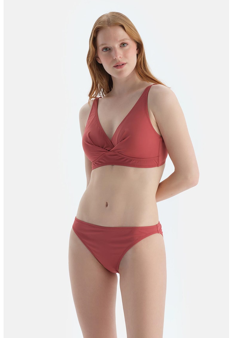 Bikini clasici cu model uni