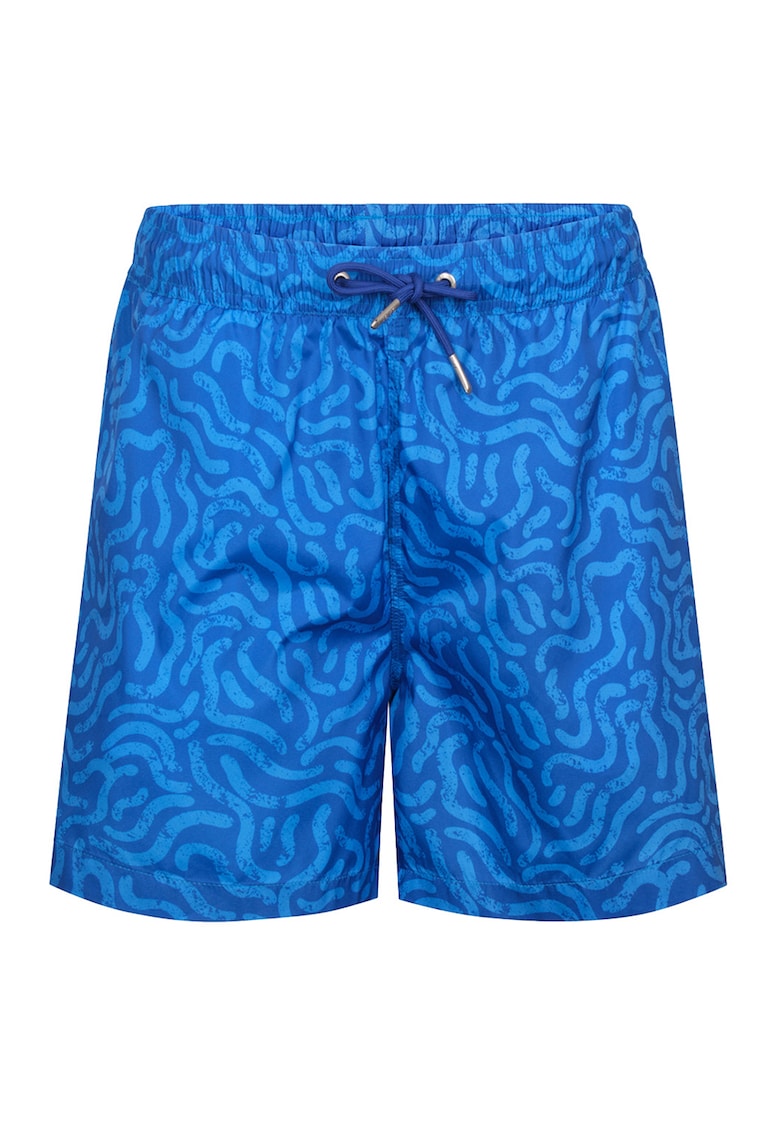 Pantaloni scurti de baie cu model abstract