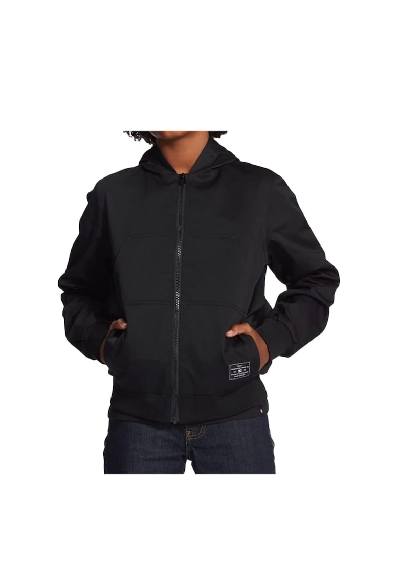 Jacheta cu gluga side buzunare laterale -